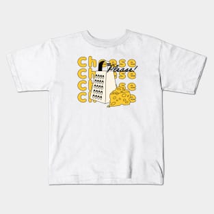 Cheese please Kids T-Shirt